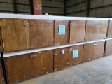 ''Pallet 327-G'' (2) 2-Wooden Counter/Cabinet