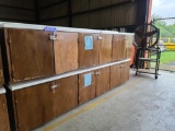 ''Pallet 328-G'' (2) 2-Wooden Counter/Cabinet