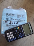 ''Pallet 108-T'' (10) Calculators