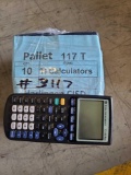 ''Pallet 117-T'' (10) Calculators...