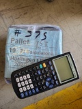 ''Pallet 75-T'' (10) Calculators