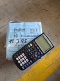 ''Pallet 95-T'' (10) Calculators...