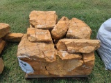 Pallet w/Decorative Stones