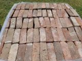 Pallet w/Decorative Bricks