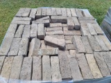 Pallet w/Decorative Bricks