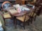 Dining Room Table, Chairs, Dishes, Salt Rock Lamp
