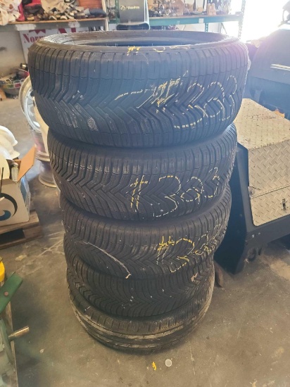 Lot w/(5) Tires