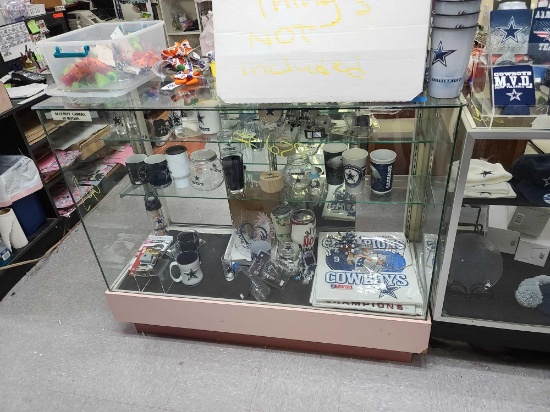 Glass Display (Items Not Included)