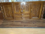 Antique Carved Cabinet.