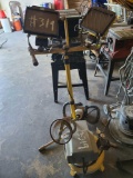 Lot w/Worklight, Air Compressor & Portable Motar Mixer