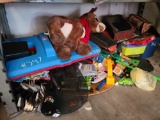 Lot w/ Children?s Toys and Golf Clubs (Shelf Not Included)