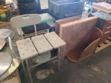 Lot w/Furniture, Transfer Bath Bench Seat