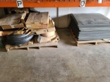 Lot w/Rubber Strips & Mats (Shelf Not Included)