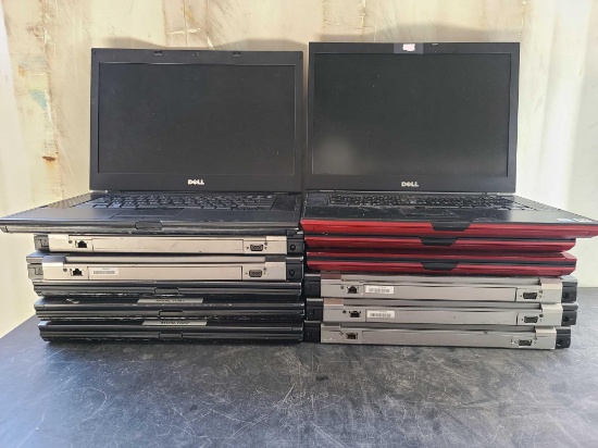 (12) Dell Laptops