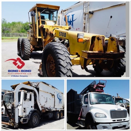 CITY OF HARLINGEN (UNRESERVED) MACHINERY/VEHICLES