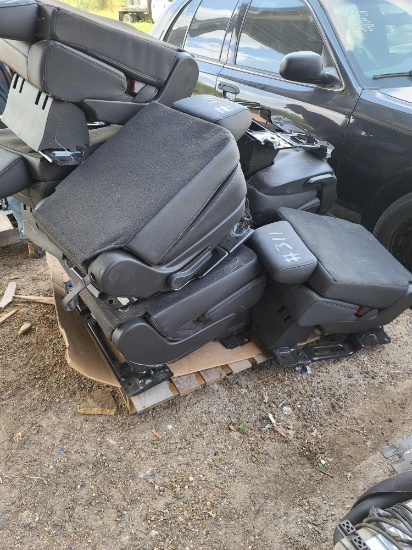 Lot w/Seats for a vehicle
