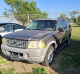 2002 Ford Explorer Multipurpose Vehicle (MPV), VIN # 1FMZU62E52ZB87673