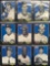 9 Baseball Collector Cards