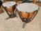 (2) Timpani's w/Black Covers