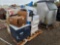 Lot w/Ice-machine, Printer & Misc, Cardboard Boxes