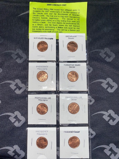 Lot w/2009 Mint Lincoln Cents