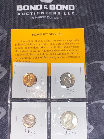 Lot w/Proof Set of Coins