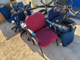 Lot w/Rolling Chairs