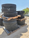 (12) Tires (11R 22.5)