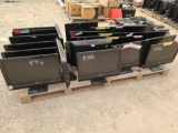 Pallet w/ (21) Hp Monitors & (2) All in-One Monitors