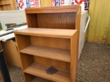 2 Wooden Book Shelves