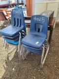 Group of Chairs, Table & Napkin Dispenser