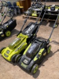 (2) Ryobi Lawn Mowers