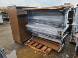 Lot w/Rolling Cabinet & Tables