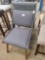 (2) Dark Gray Chairs