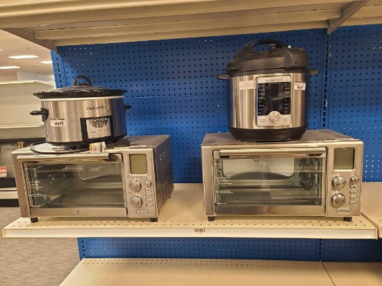 Lot w/Air Fryers, Instant Pot, Crock Pot(Rack Not Included)