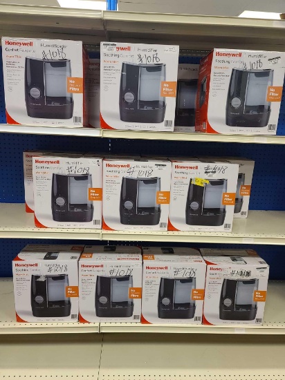Gruop of Honeywell Humidifier Warm Mist(Rack Not Included)