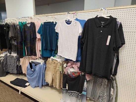Lot w/T-Shirts & (Shorts(Rack Not Included)