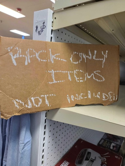 Rack Only **ITEMS NOT INCLUDED**