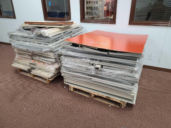 Lot w/Metal Shelving