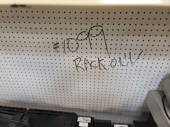 Rack Only **ITEMS NOT INCLUDED**