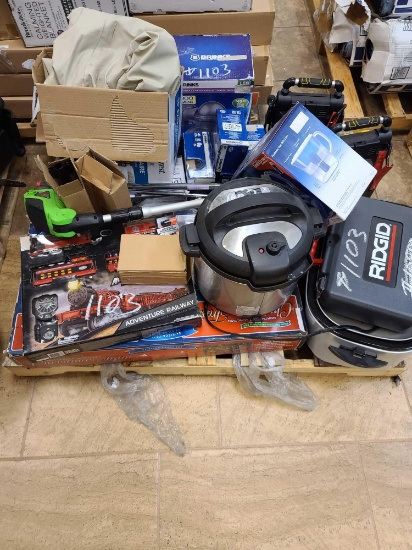 Lot w/Slow Cooker, Battery Jumper, Water Filter Systems & Misc. Items