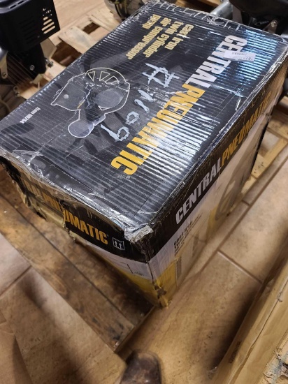 Central Pneumatic Cast Iron Twin Cycle Air Computer Pump