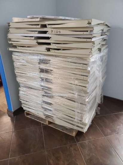 Pallet of Unassembled Shelving