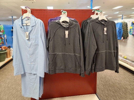 Lot w/Pajama Set & Sweaters(Rack Not Included)