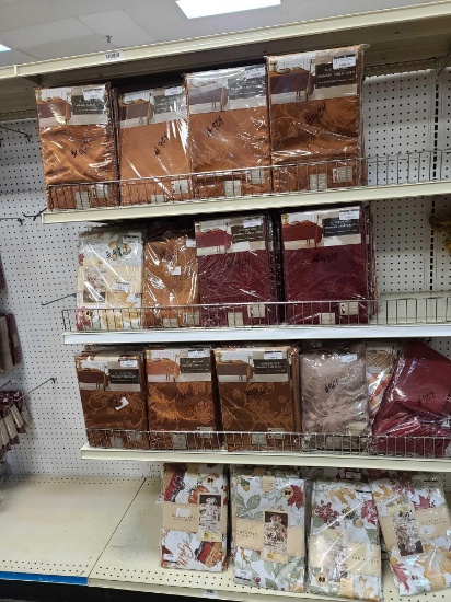 Lot w/Table Covers(Rack Not Included)