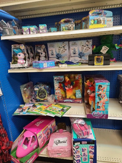 Lot w/Kids Toys...(Rack Not Included)