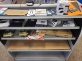 Lot w/ Miscellaneous Home & Office Supplies (Rack Not Included)