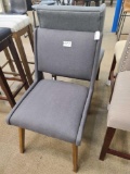 (2) Dark Gray Chairs