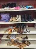 Lot w/Womens Shoes(Rack Not Included)