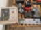 Lot w/3 gal. Central Pneumatic Air Compressor, Metal Detector, Electric Lock Gun Floor Safer,